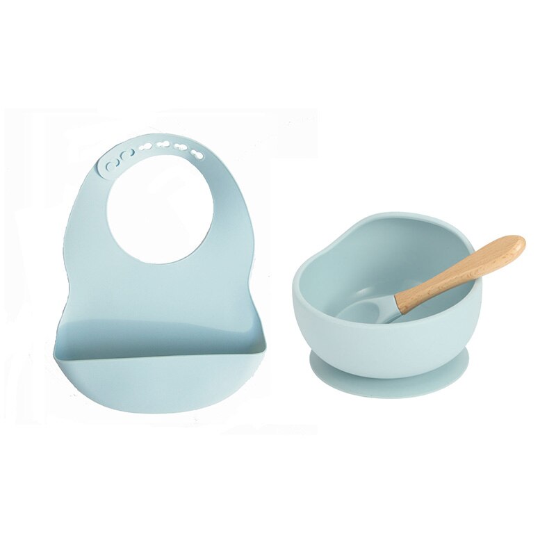 Baby Feeding Set Silicone Set (3pcs)